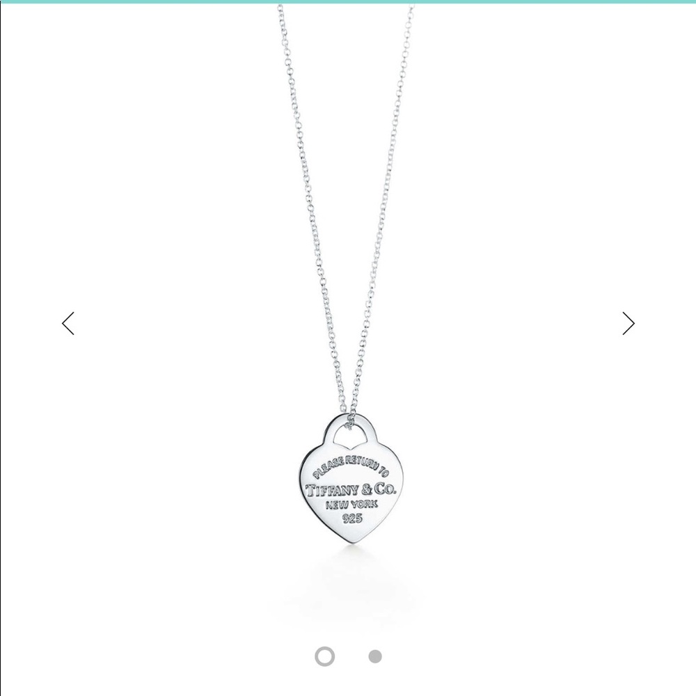 Return to Tiffany heart pendant and necklace